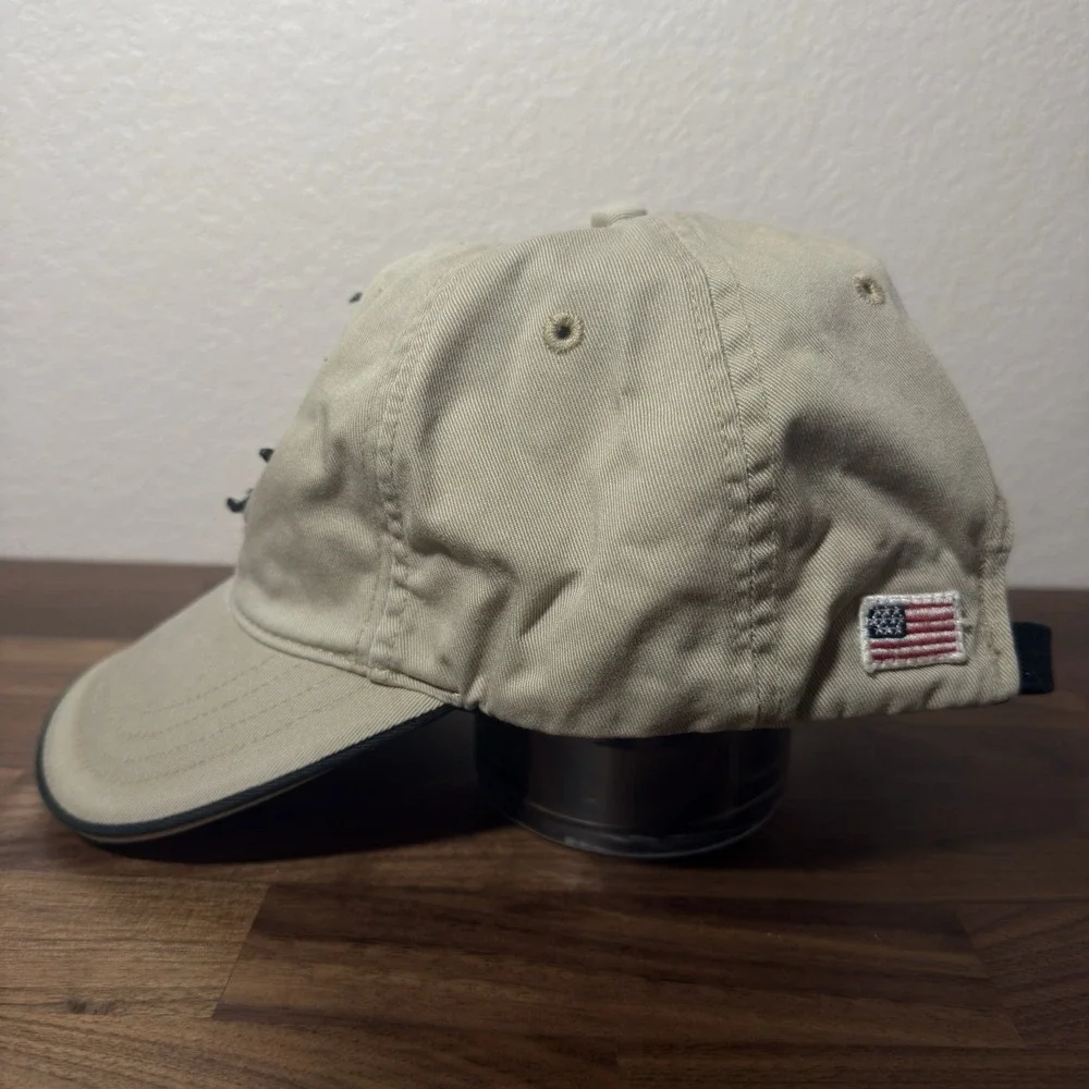 Rare VTG Polo Ralph Lauren Sport Survival Team Mountain Rescue Strapback Hat O/S